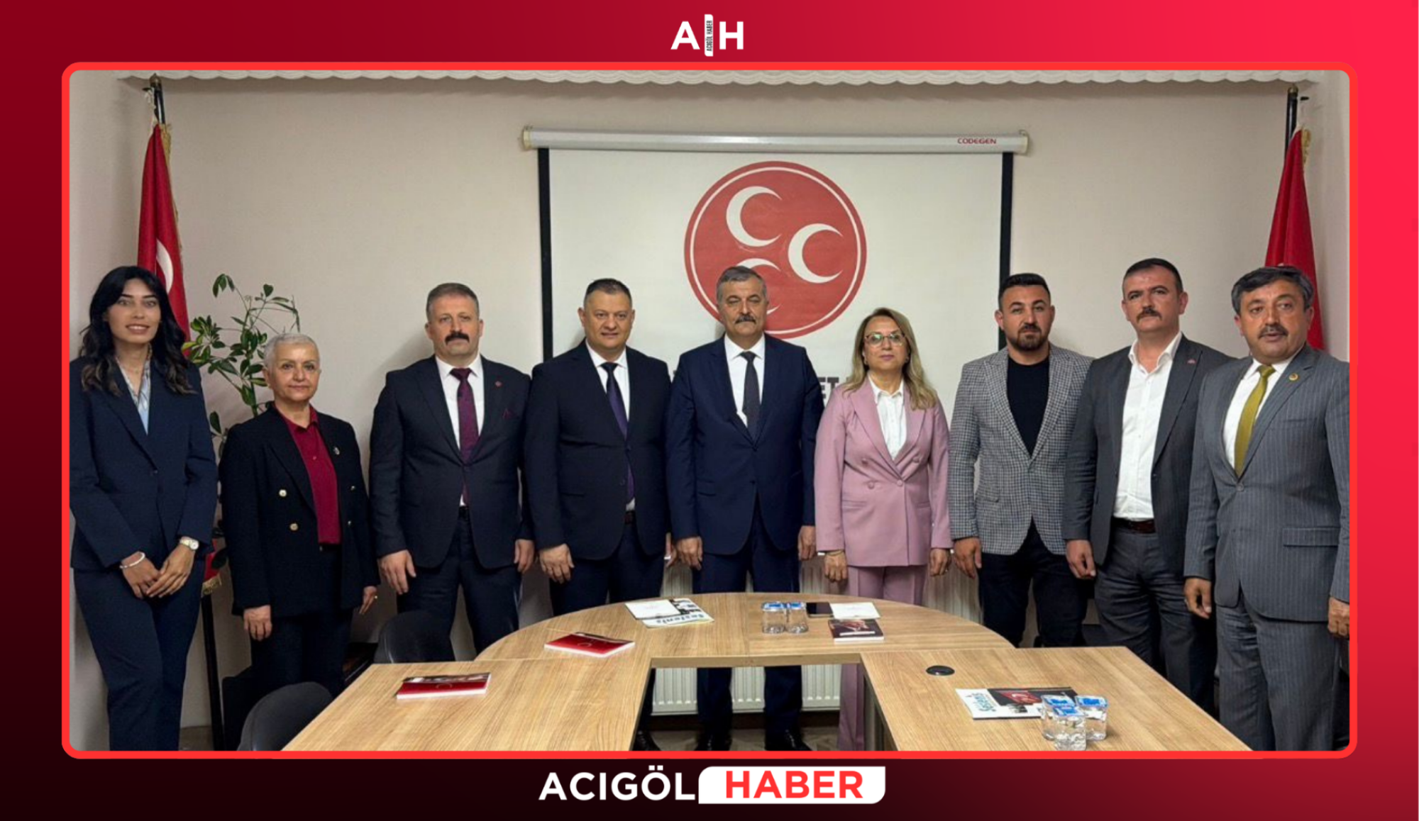MHP Heyetinden Nevşehir Teşkilatına Ziyaret