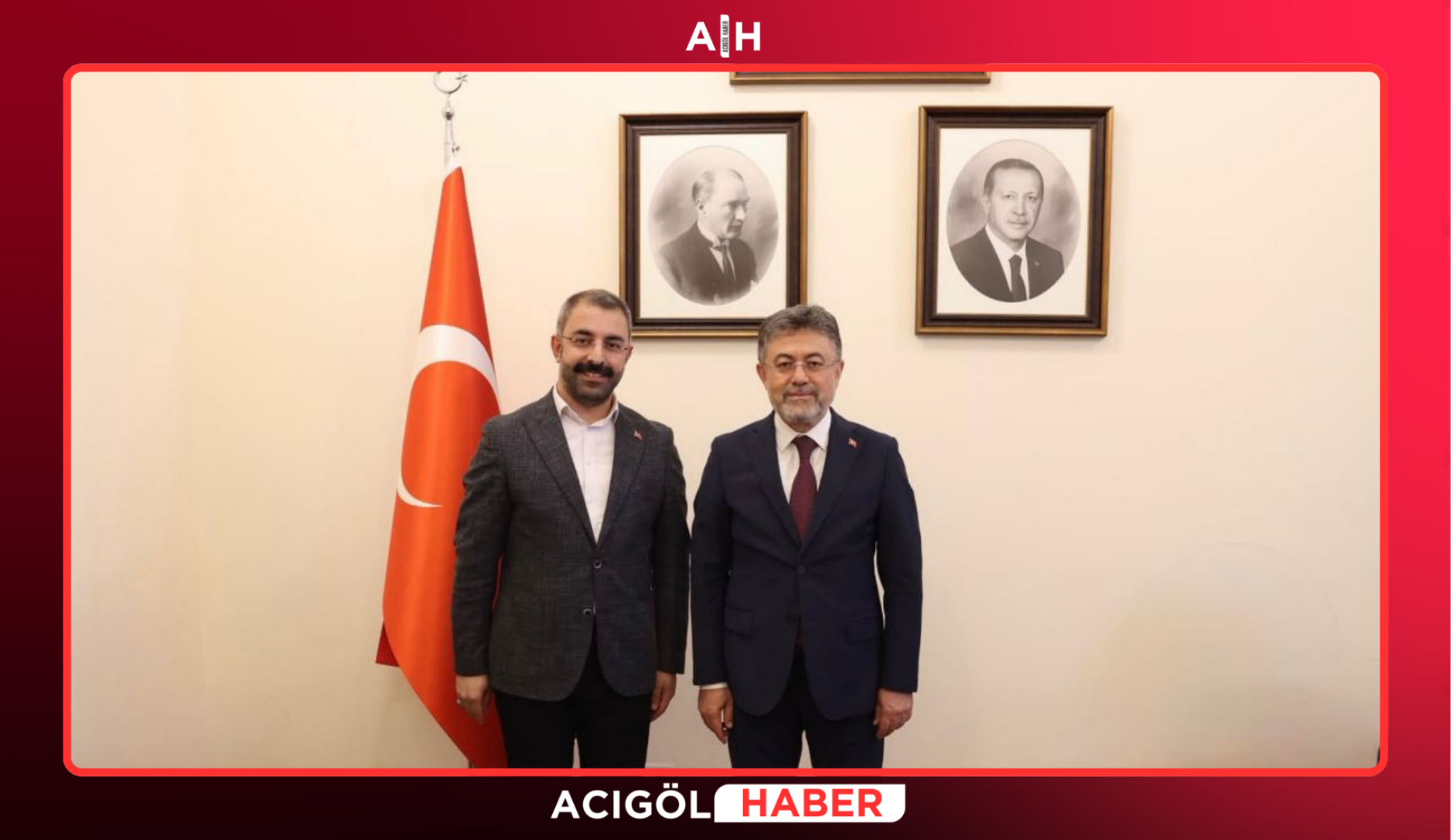 Karapınar Belediye Başkanı Yasin Güneş'ten Bakan Yumaklı'ya Teşekkür Ziyareti